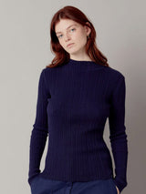 Immaculate Vegan - KOMODO Ellis Women's Organic Cotton Jumper | Navy