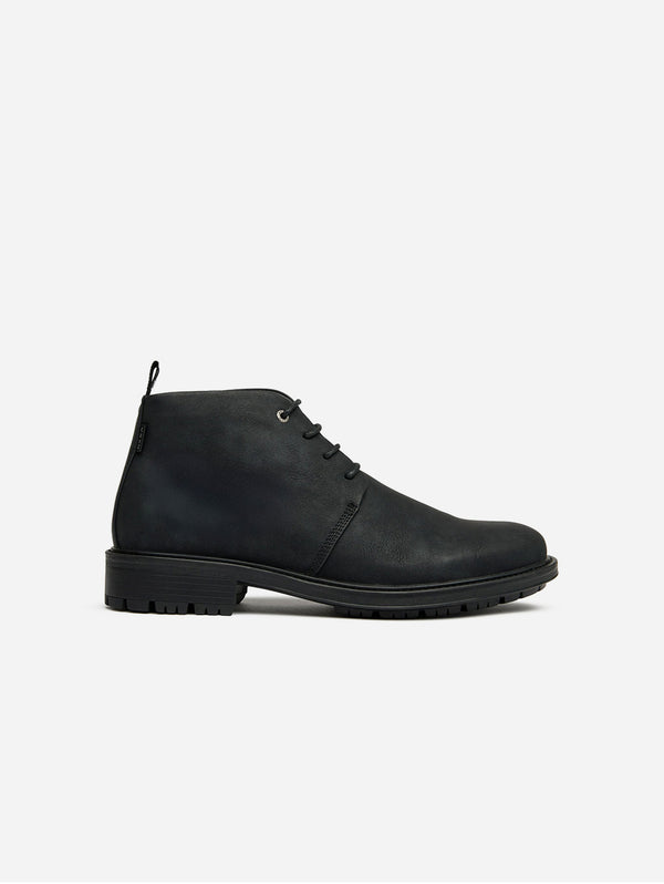 Endive Men's Vegan Leather Chukka Boots | Black