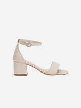 Immaculate Vegan - Prologue Shoes Ella Low Vegan Heels | Champagne