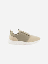 Immaculate Vegan - 8000kicks Explorer V2 Women's Vegan Hemp Sneakers | Beige & Green