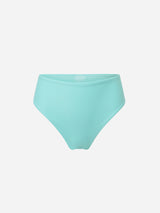 Immaculate Vegan - Jondal Recycled Polyamide Bikini Bottom | AQVA Blue