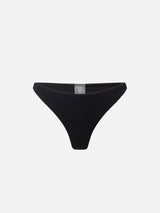 Immaculate Vegan - Turqueta Recycled Polyamide Bikini Bottom | Black