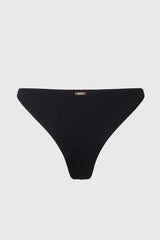 Immaculate Vegan - Turqueta Recycled Polyamide Bikini Bottom | Black