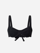 Immaculate Vegan - Turqueta Recycled Polyamide Bikini Top | Black