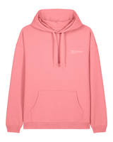 Immaculate Vegan - hewn. Mens Organic Cotton Signature Oversized Hoodie in Flamingo Pink