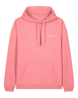 Immaculate Vegan - Women's Organic Cotton Signature Oversized Hoodie | Flamingo Pink