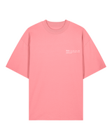 Immaculate Vegan - Women's Organic Cotton Signature Oversized T-Shirt | Flamingo Pink