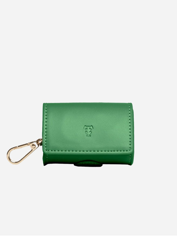 Tails & Bloom Forest Green Poop Bag Holder