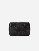 Immaculate Vegan - Forever and Always Shoes Francisca Vegan Glitter Clutch | Black Black