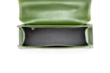 Immaculate Vegan - Eslla Dharma Desserto Cactus Leather Vegan Crossbody With Gunmetal Chain | Green With Green Trim