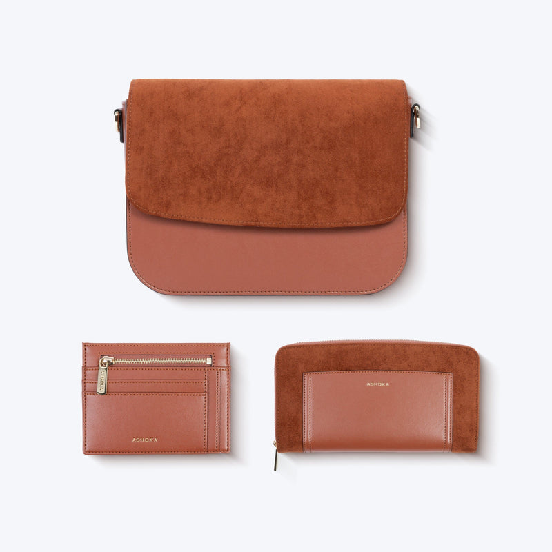 ASHOKA Paris Sac Brigitte Oxymore camel