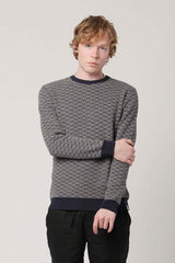 Immaculate Vegan - KOMODO Hakku Men's Organic Cotton Jumper | Navy