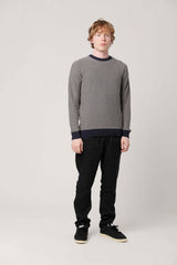 Immaculate Vegan - KOMODO Hasan Men's Organic Cotton Jumper | Navy