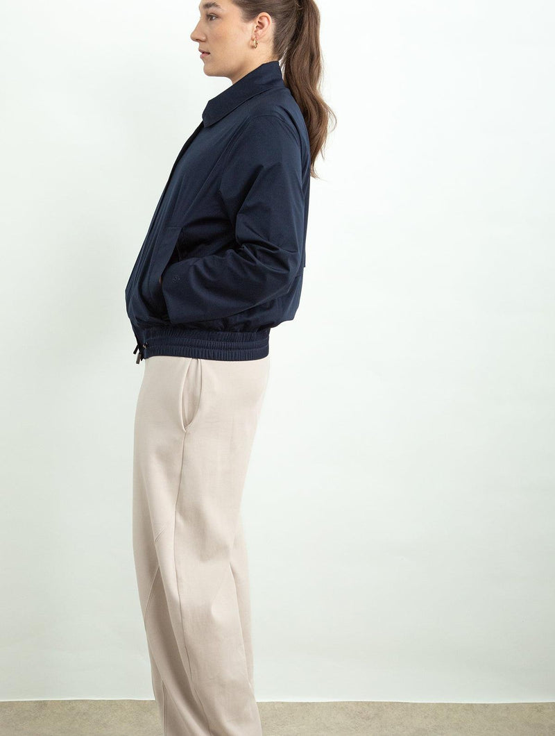 Waterproof Harrington Jacket | Navy