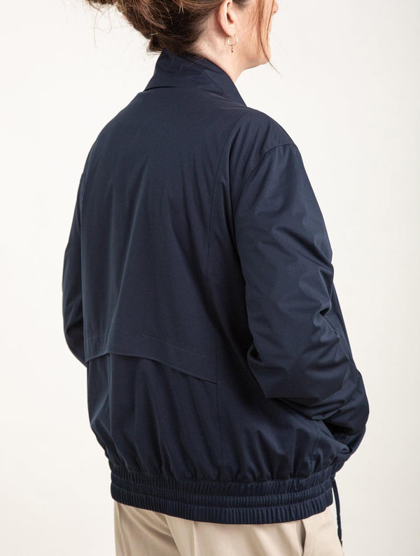 Waterproof Harrington Jacket | Navy