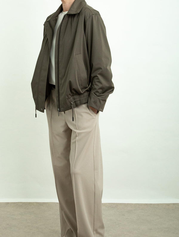 Waterproof Harrington Jacket | Dark Olive
