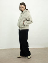 Immaculate Vegan - Waterproof Harrington Jacket | Portland Stone