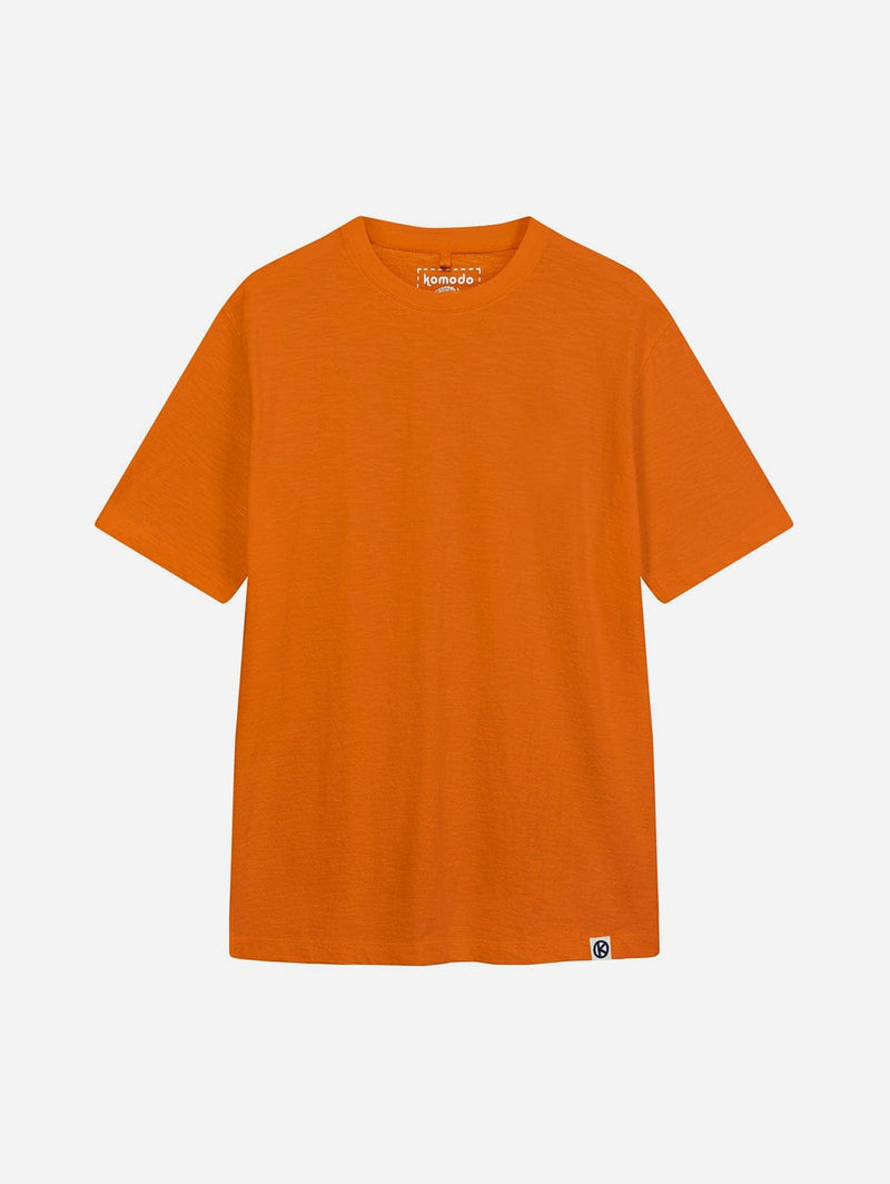 KOMODO Kin Men's Organic Cotton T-Shirt | Burnt Orange S