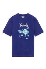 Immaculate Vegan - KOMODO BALI ISLAND - Organic Cotton Tee Navy