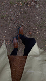Immaculate Vegan - NAE Vegan Shoes Molly Women's Vegan Leather Chelsea Boots | Brown