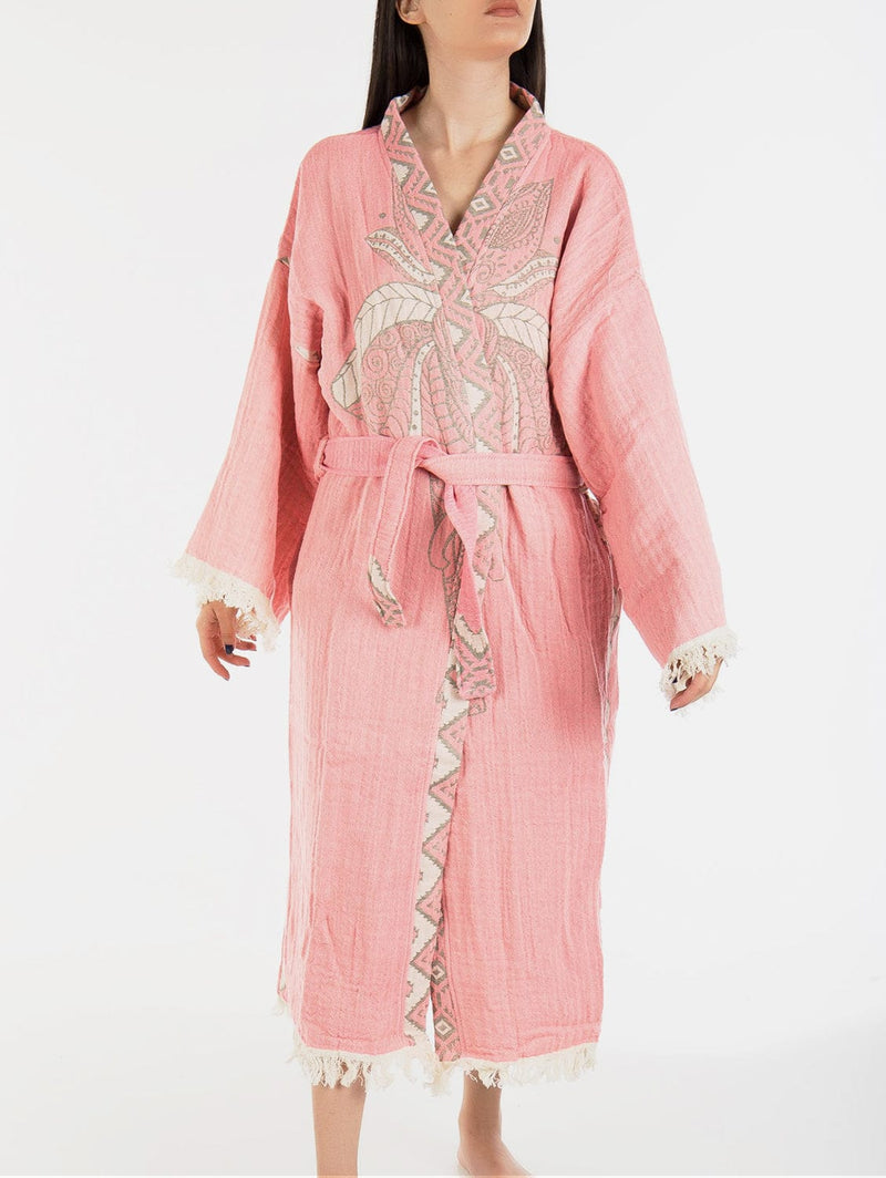 Forever and Always Shoes Aria - Pink Elephant Handmade Kimono Pink