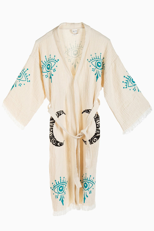 Forever and Always Shoes Aria - Black Moon Handmade Kimono Off-White