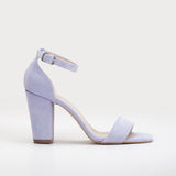 Immaculate Vegan - Forever and Always Shoes Melissa - Lilac Suede Sandals with Pearls