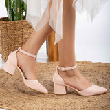 Immaculate Vegan - Forever and Always Shoes Miranda - Coral Pink Shoes with Pearls