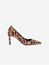 Immaculate Vegan - Forever and Always Shoes Perla Vegan Leather Pointed Toe Stiletto Pumps | Leopard