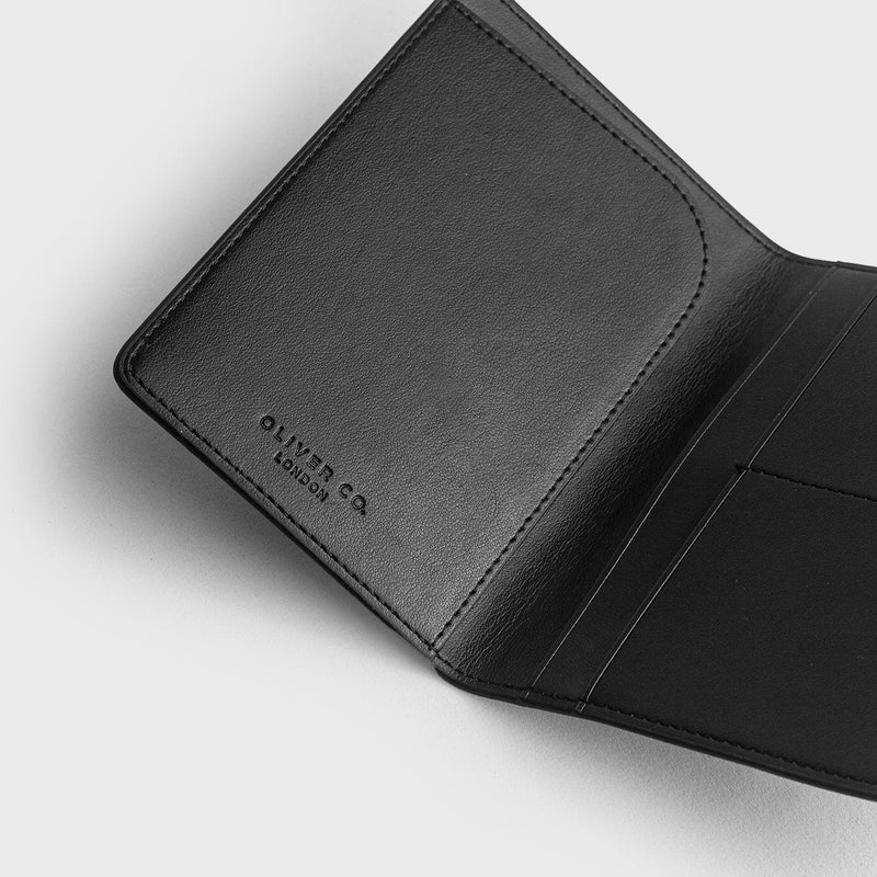 Oliver Co. London Passport Holder (Black) Black