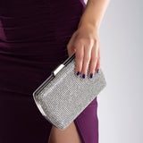 Immaculate Vegan - Forever and Always Shoes Francisca - Silver Glitter Clutch Silver