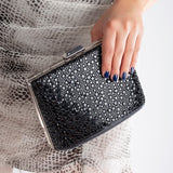 Immaculate Vegan - Forever and Always Shoes Alba - Black Sequins Clutch Black