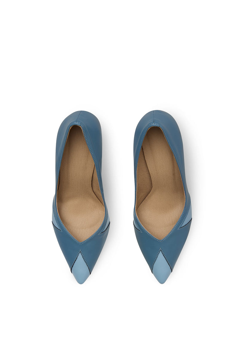 AGAZI IVO jeans – vegan heels made from apple and corn leather