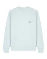 Immaculate Vegan - hewn. Mens Organic Cotton Relaxed-fit Sweatshirt in Blue Ice