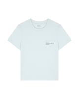 Immaculate Vegan - hewn. Womens Classic-fit Organic Cotton T-shirt in Blue Ice