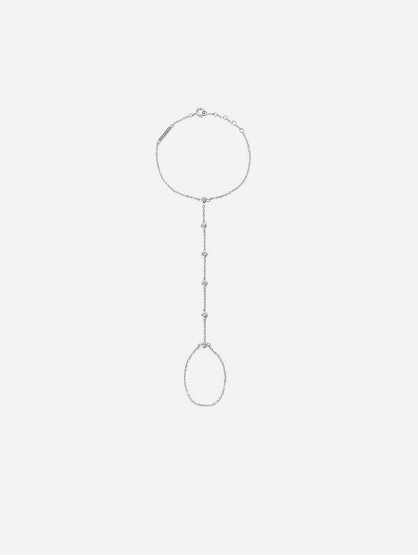 Illuminess™ Premium 14K Gold Vermeil Sparkle Hand Chain | Gold