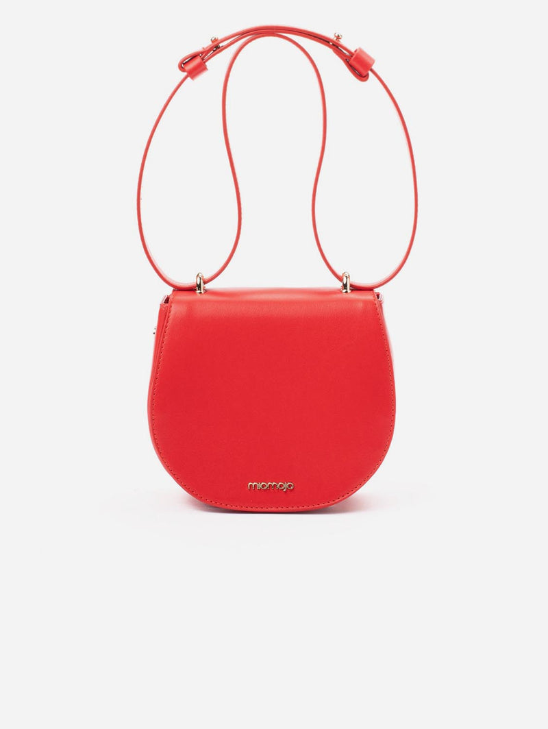 Iris Apple Leather Vegan Mini Bag | Red