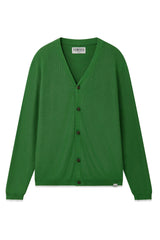 Immaculate Vegan - KOMODO JACOB - Cotton Tencel cardigan - Jungle Green