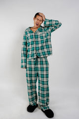 Immaculate Vegan - KOMODO Jim Jam Men's Organic Cotton Pyjama Set | Green