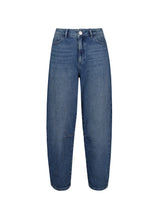 Immaculate Vegan - Baukjen Nixi Organic Cotton Stretch Denim Barrel Jeans | Vintage Wash
