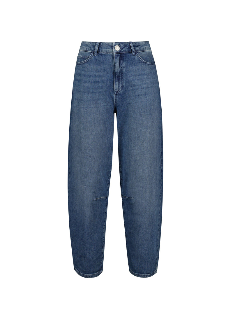 Baukjen Nixi Organic Cotton Stretch Denim Barrel Jeans | Vintage Wash