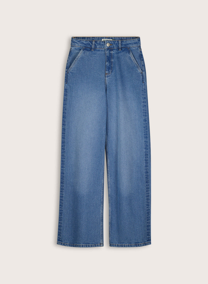 Baukjen Emery Organic Cotton Stretch Wide Leg Jeans