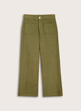 Immaculate Vegan - Baukjen Jena Organic Cotton Stretch Wide Crop Jeans