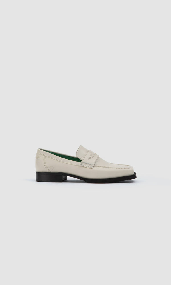 PREV Joan Vegan Apple Leather Loafers | Cream