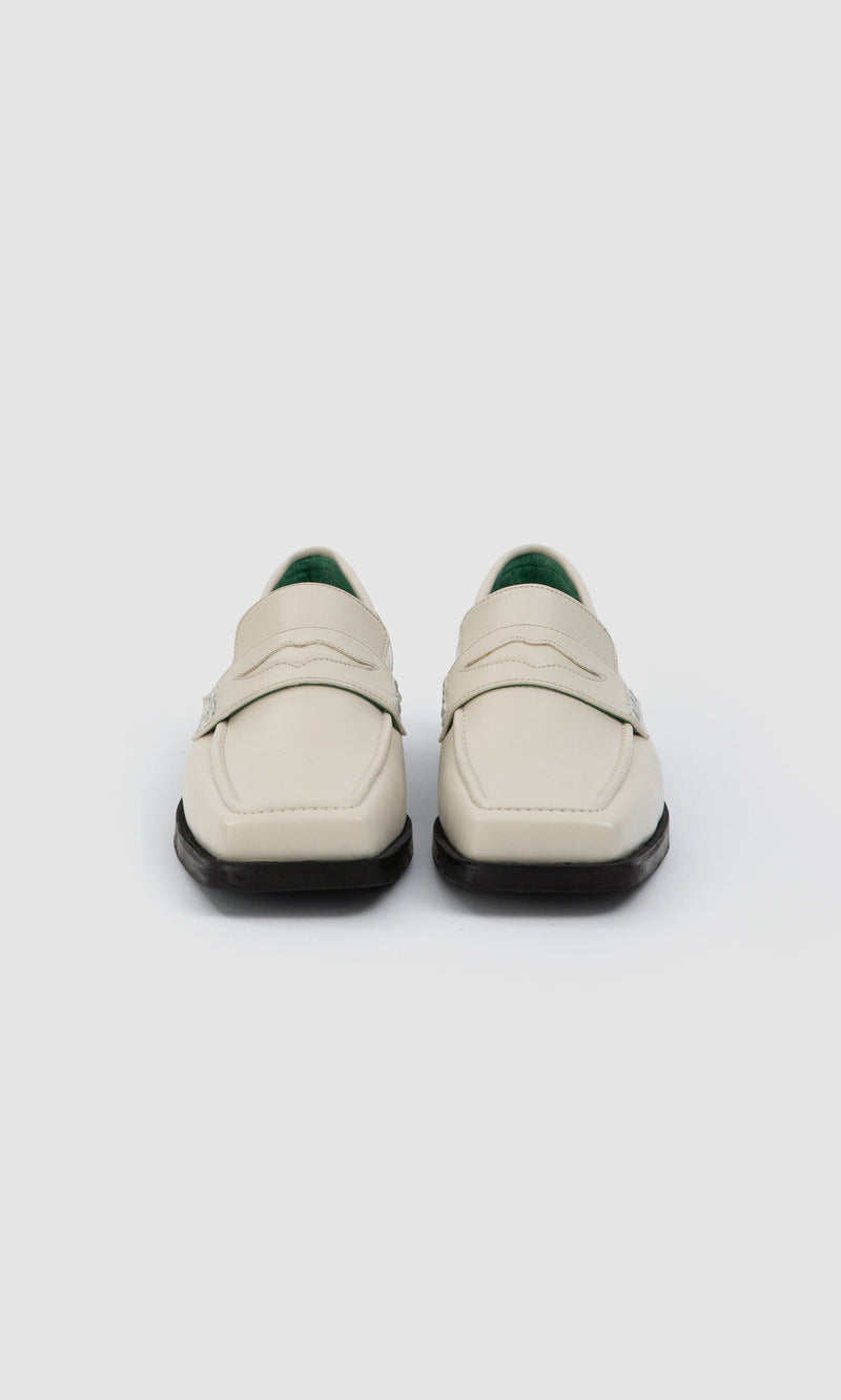 PREV Joan Vegan Apple Leather Loafers | Cream