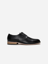 Immaculate Vegan - Jake Men's Vegan Leather Blucher Shoes | Black