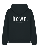 Immaculate Vegan - Women's Organic Cotton Signature Oversized Hoodie | Jet Black