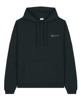 Immaculate Vegan - hewn. Mens Organic Cotton Signature Oversized Hoodie in Jet Black