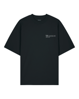 Immaculate Vegan - Women's Organic Cotton Signature Oversized T-Shirt | Jet Black