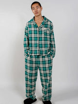 Immaculate Vegan - KOMODO Jim Jam Men's Organic Cotton Pyjama Set | Green